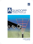 Nortek Aquadopp Current Profiler Manual