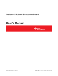 Stellaris Robotic Evaluation Board User`s Manual