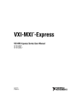 VXI-MXI-Express Series User Manual