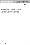 Professional Stopwatch JG018 JG019 JG028 User`s Manual