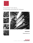 PowerFlex® 755 Drive Embedded EtherNet/IP Adapter