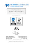Q-Flex™ Satellite Modem Installation and Operating Handbook