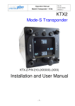 KTX2 Installation and User Manual