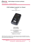 C0203 Intelligent Controller User Manual - Digi-Key