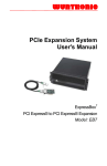 PCIe Expansion System User`s Manual