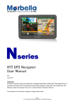 Marbella N72 User Manual