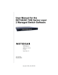 User Manual for the NETGEAR 7200 Series Layer 2 Managed