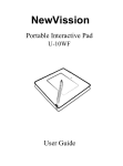 New Vission Pad U-10WF User Manual