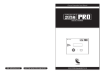 Century Corporation User`s Manual KD25/35PRO Manual