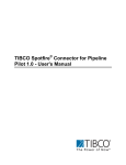 TIBCO Spotfire Connector for Pipeline Pilot 1.0