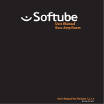 Softube Bass Amp Room Manual