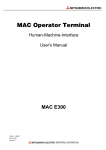 Operator Terminal MAC E300