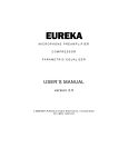 Eureka Owner`s Manual English