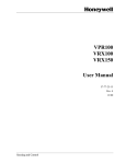 VPR100 VRX100 VRX150 User Manual