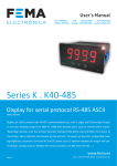 User`s Manual - K40-485