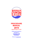 JSL Team Procedure Manual