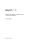 MapQTL 5 Manual