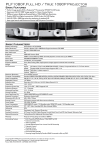 Product Sheet - Projector Central