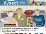 Medicaid Waiver Management Application (MWMA) Instructor