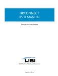HRConneCt USeR ManUaL