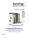 DuraTap™ Testing Sieve Shaker