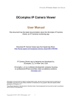 DComplex IP Camera Viewer User Manual