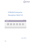 OTRUM Enterprise Reception Web 3.0