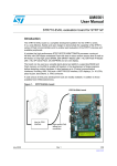 STR710-EVAL evaluation board for STR71xF