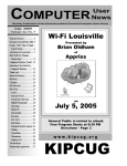 July 2005, Vol 24, Number 7