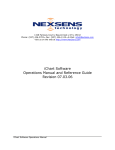 Nexsens Ichart6 software manual for Vaisala WXT510 and MAWS
