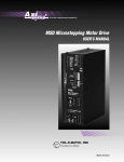 MSD Microstepping Motor Drive User Manual