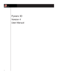 Pyware 3D Version 4 User Manual