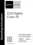 LCD Digital Color TV