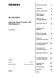 User Manual, MC-ENCODER Absolut Value