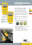 GasAlertMicroClip Multi-Gas Detectors