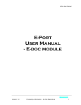 E-Port User Manual - E