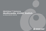 MiniView™ Extreme Multimedia KVMP Switch
