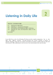 Listening in Daily Life