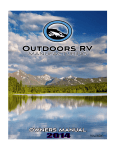 Copy of 2014 Owners Manual - Outdoors RV Manufacturing