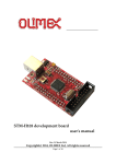 STM32-H103 user`s manual