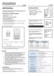 C-515 User Manual - PowerBase Ind. (HK) Ltd.