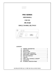 User manual PS-19M