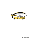 CuteFTP Lite version 8.3.3 User Guide