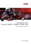 FAG Alignment Tools Top-Laser: SMARTY2 · TRUMMY2 · INLINE