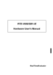 RTE-V850/SB1-IE Hardware User`s Manual