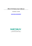 NPort 5110 Series User`s Manual v3