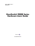 OmniSwitch 9000E Hardware Users Guide