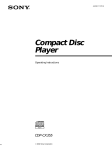 Compact Disc Player