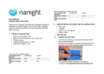 User Manual Nanight Sport v1.1