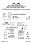 Skytech Remote Control User Manual